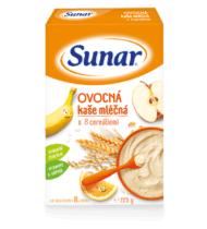 Ovocná kaša mliečna s&nbsp;8 cereáliami