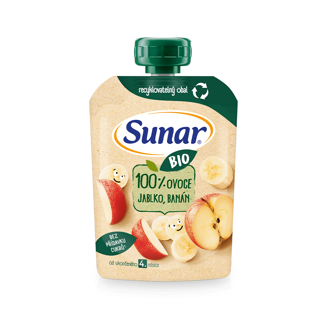 BIO 100% apple banana